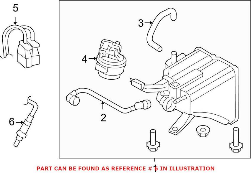 Porsche Oxygen Sensor - Rear 95560617800